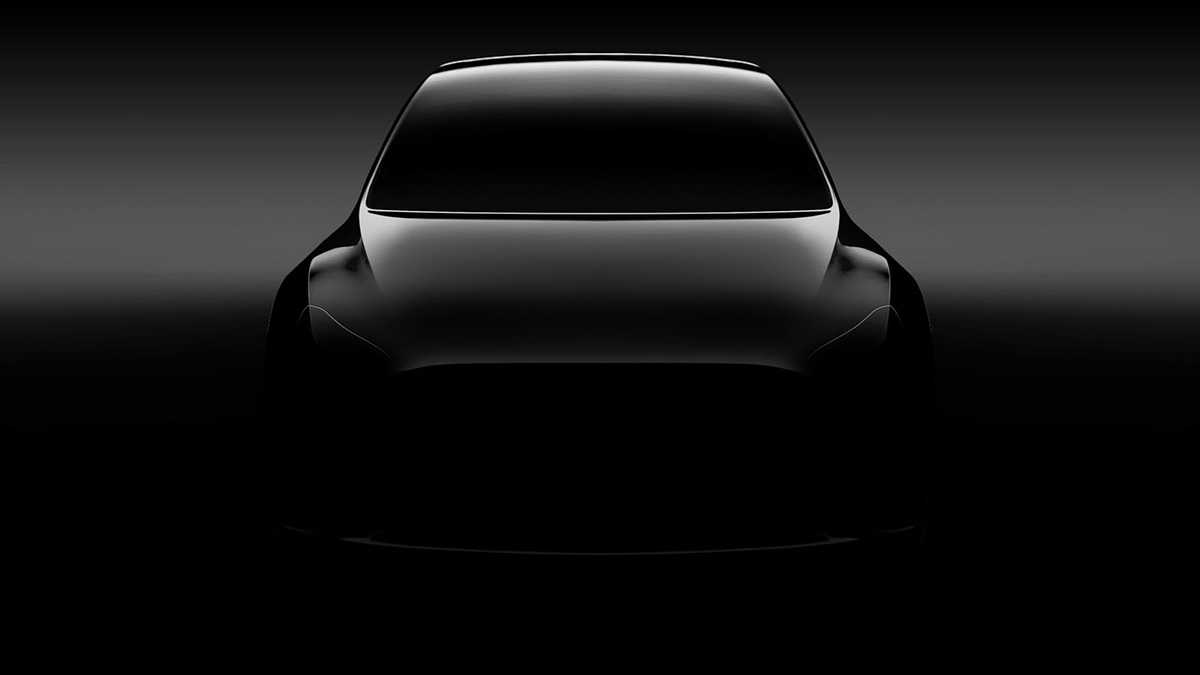 טסלה מודל Y - איור ראשוני של רכב פנאי קטן וחשמלי שייכנס ליצור ב-2019. צילום: טסלה